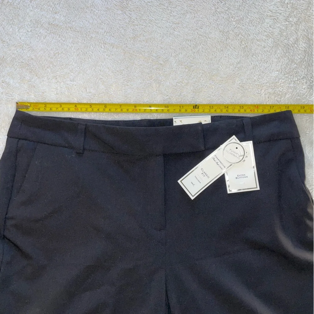 Charter Club Black Classic Fit Trousers - Picture 4 of 5